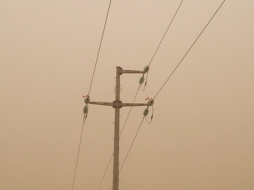 Construction of electrical poles and installation of foundations in the Majnoon, Bazargan and Halfaya oil fields
