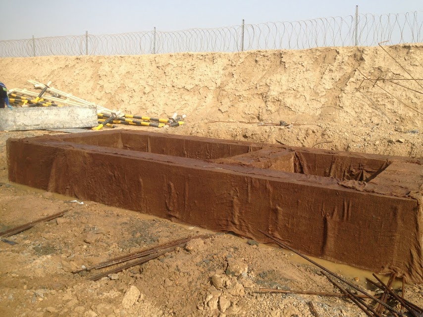 Concrete civil works in the Majnoon, Bazargan and Halfaya oil fields