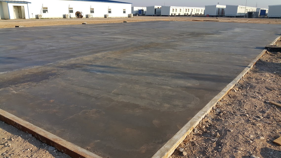 Concrete civil works in the Majnoon, Bazargan and Halfaya oil fields