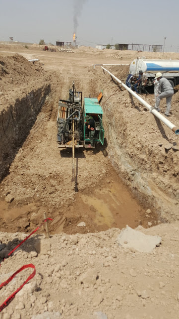 Hidden drilling in the Majnoon, Bazargan, and Halfaya oil fields