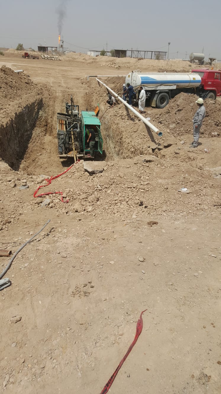 Hidden drilling in the Majnoon, Bazargan, and Halfaya oil fields