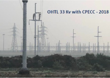 Burj Al Arab Company's Electric work in the Maysan and Basra governorates,  Wasit, in the oil fields