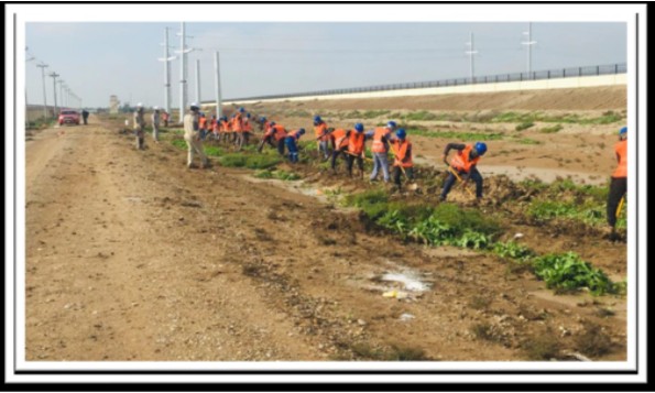 Burj Al Arab Company's Electric work in the Maysan and Basra governorates,  Wasit, in the oil fields
