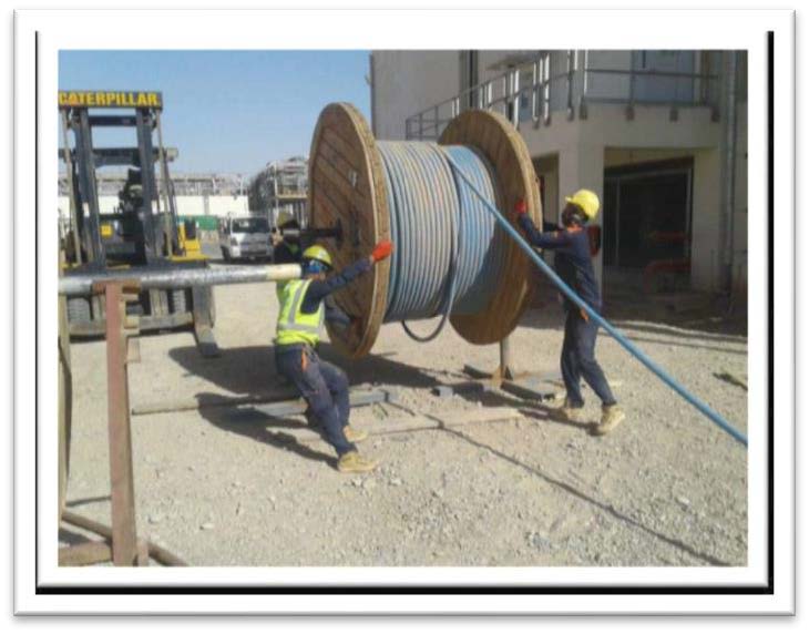 Burj Al Arab Company's Electric work in the Maysan and Basra governorates,  Wasit, in the oil fields